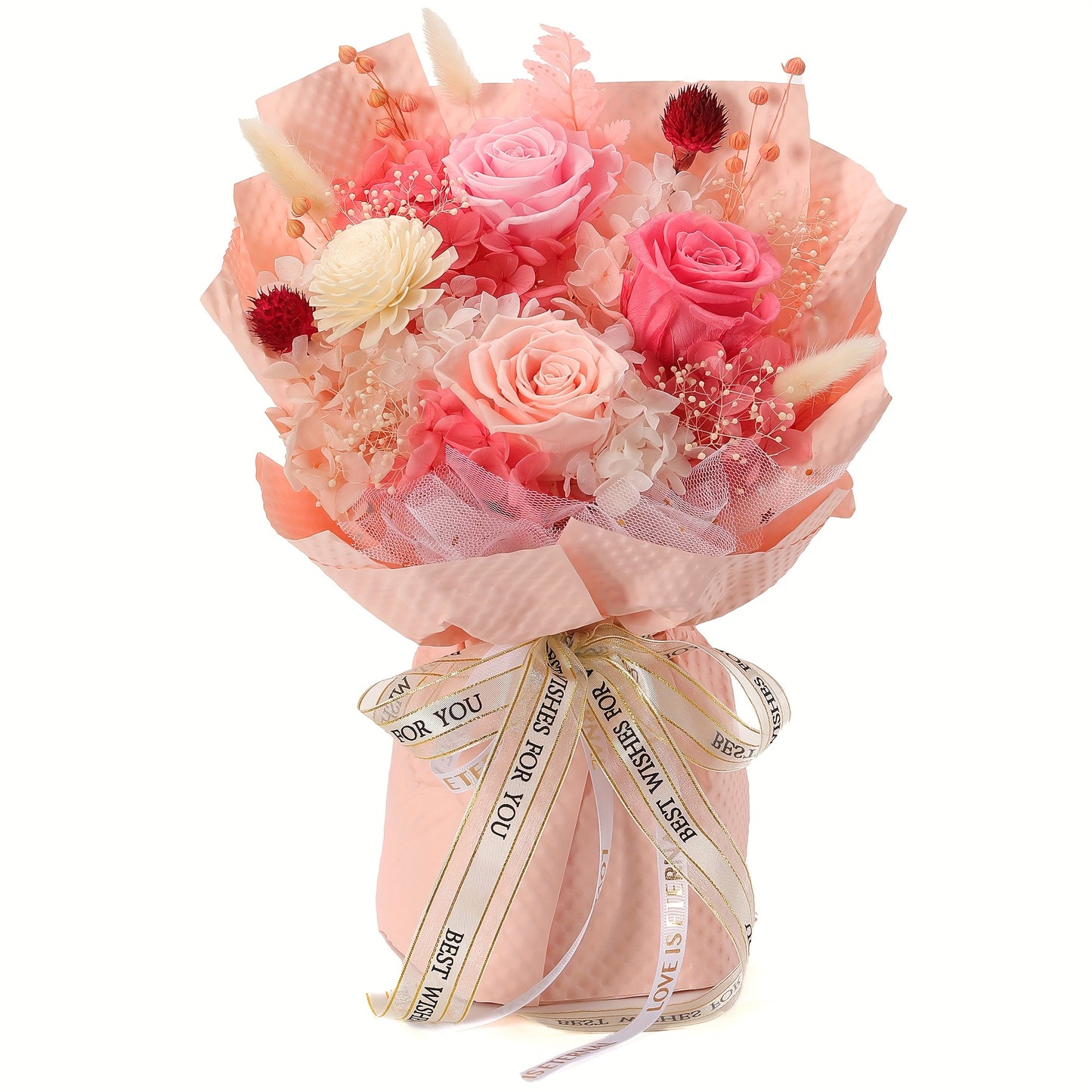 Everlasting Rose Bouquet – Timeless Gift & Home Décor