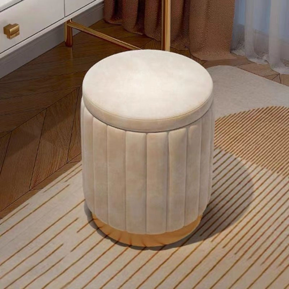 NordicMirror Round Ottoman