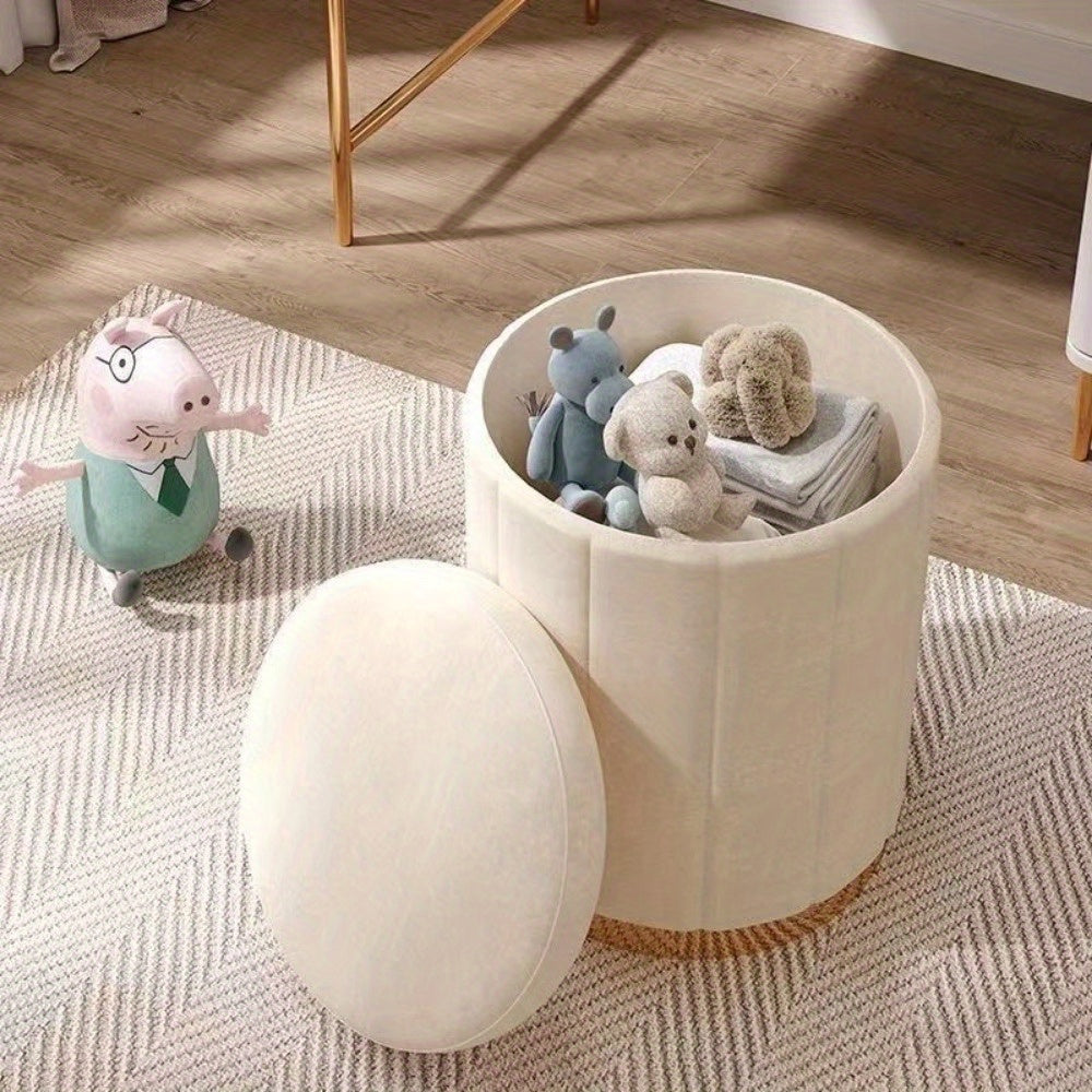 NordicMirror Round Ottoman