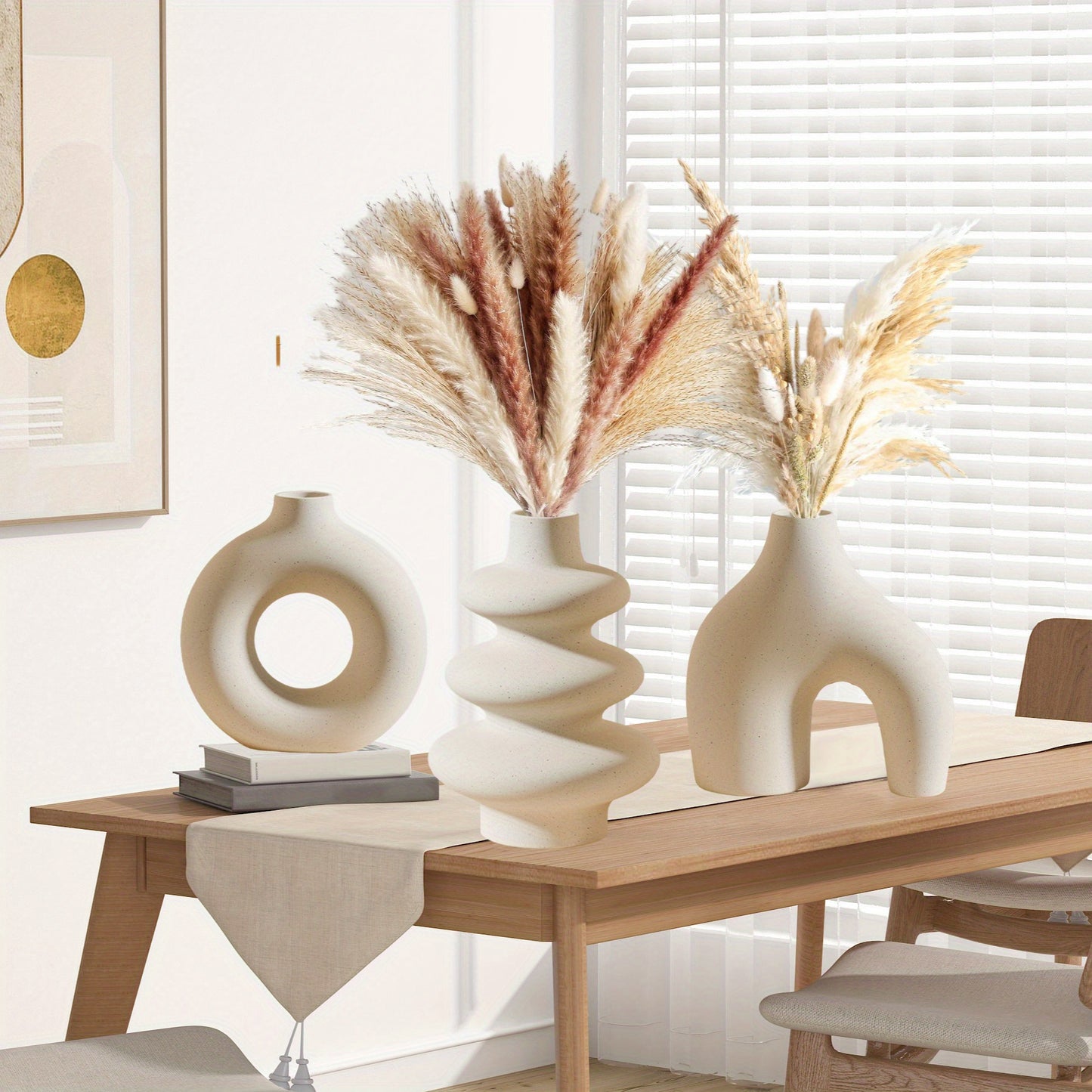 BohoCharm Ceramic Vase Set
