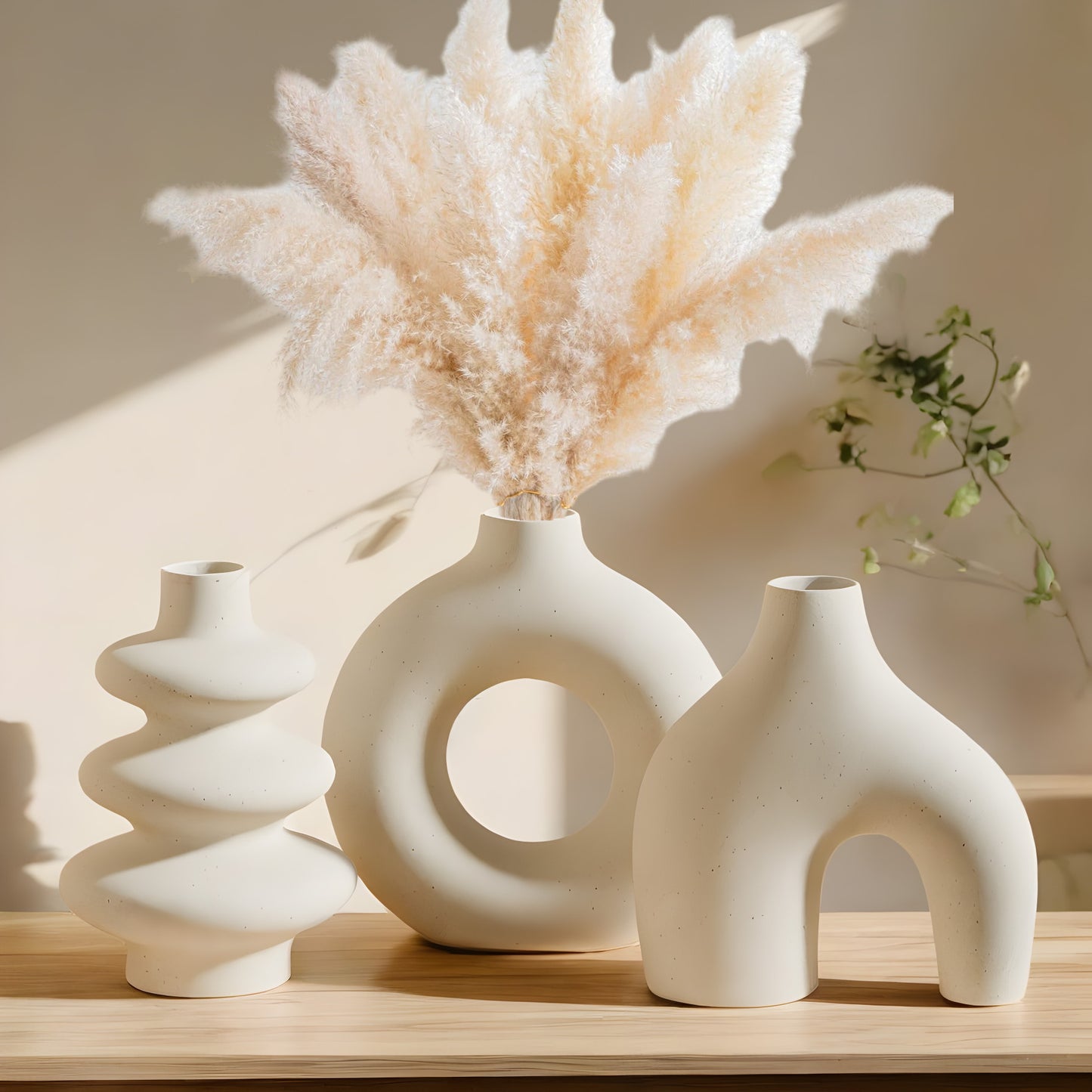BohoCharm Ceramic Vase Set