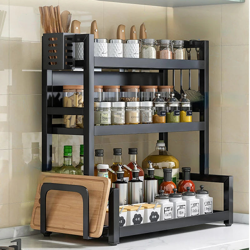 2/3-Layer Spice Rack | Kitchen Organizer