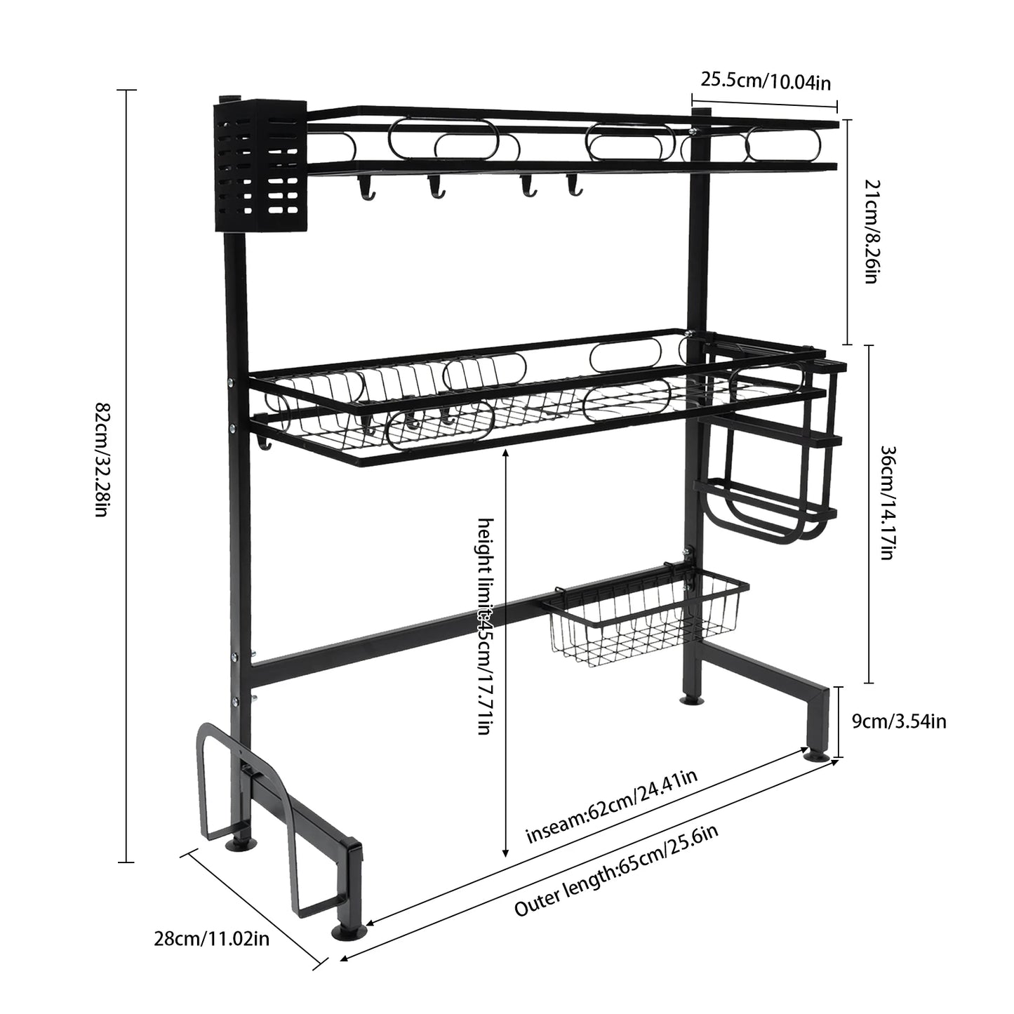 Over-Sink Drying Rack