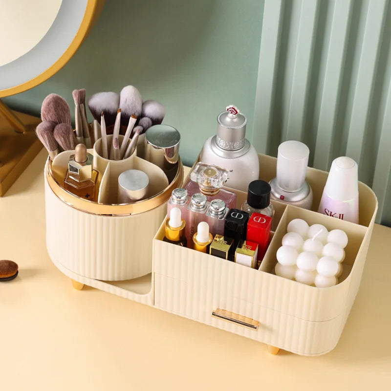 360° Rotating Cosmetic Storage Box