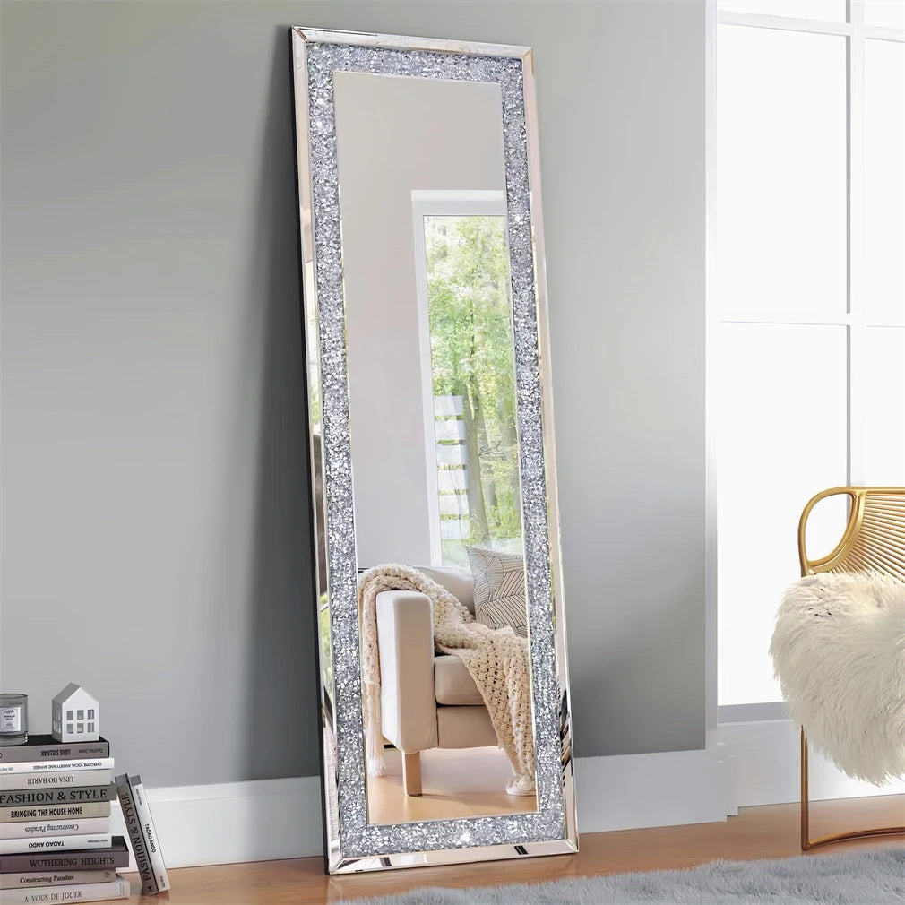 CrystalGlow XXL Wandspiegel