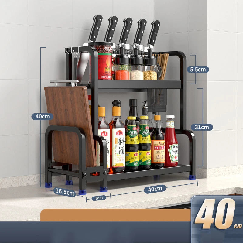 2/3-Layer Spice Rack | Kitchen Organizer