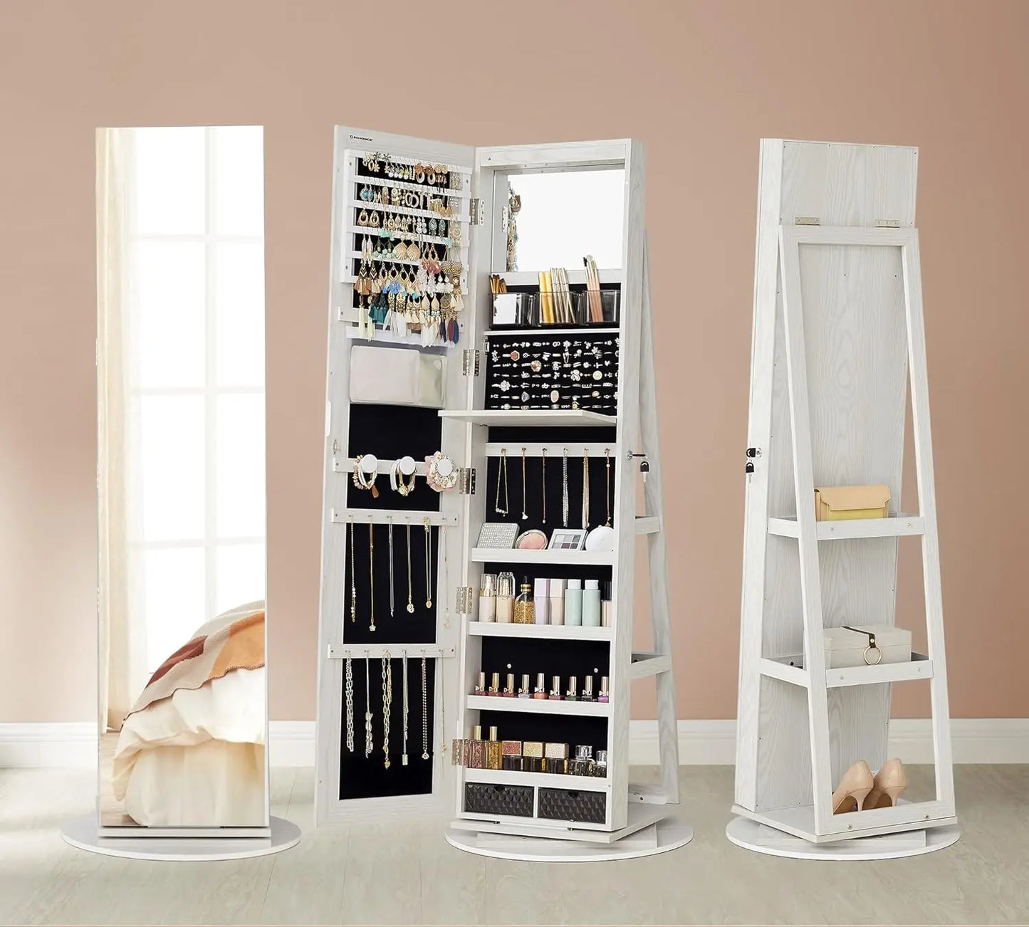 LumiSpin 360° Jewelry Mirror