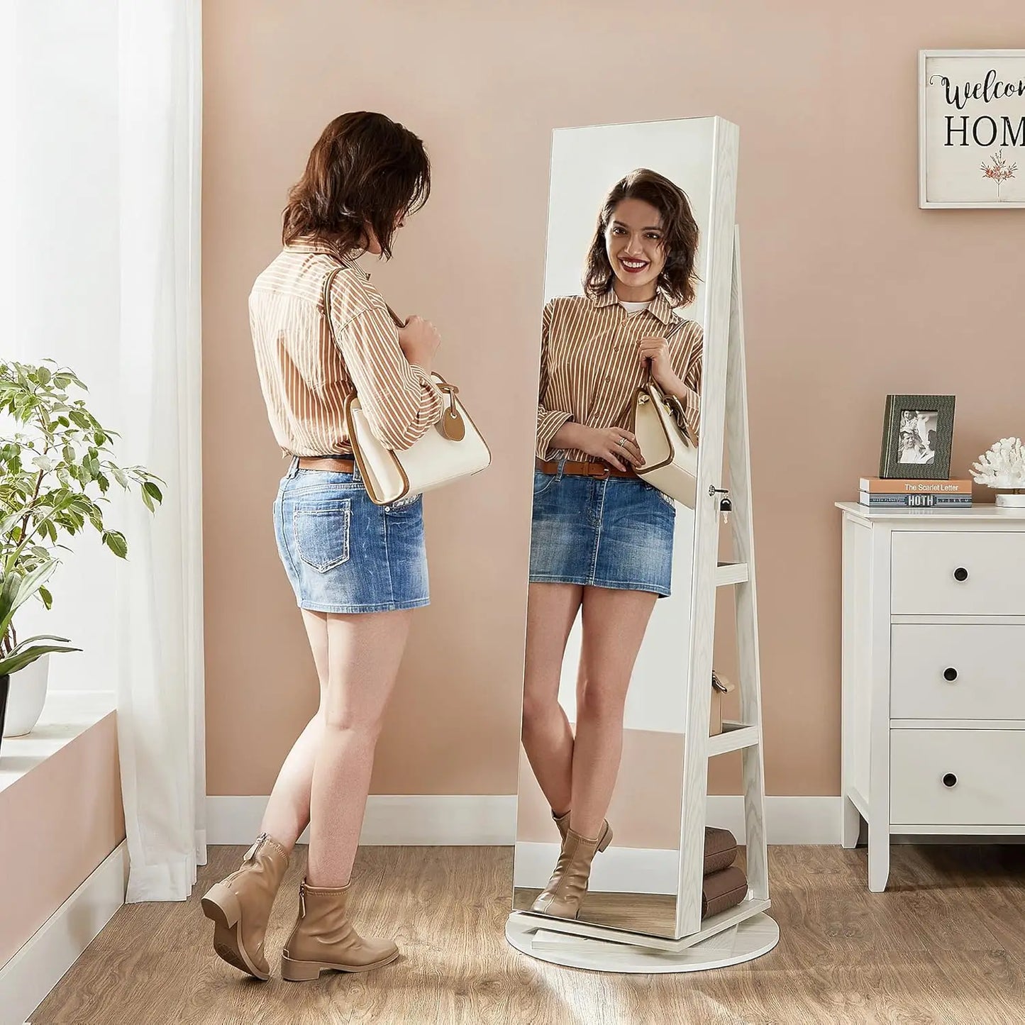LumiSpin 360° Jewelry Mirror