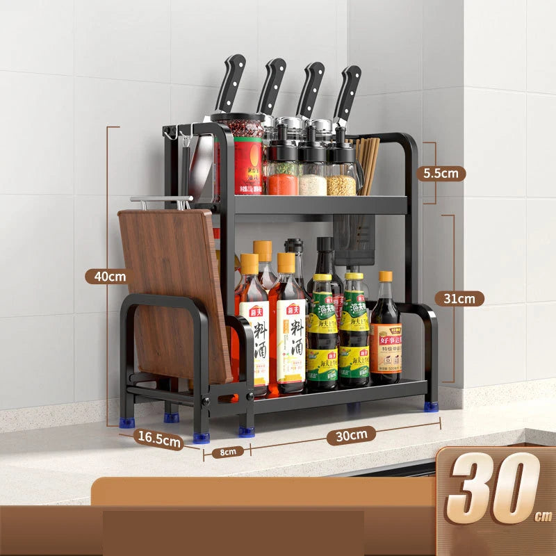 2/3-Layer Spice Rack | Kitchen Organizer