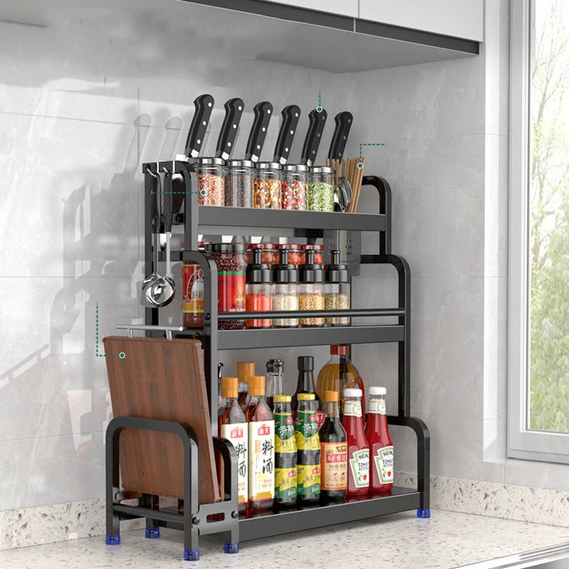 2/3-Layer Spice Rack | Kitchen Organizer