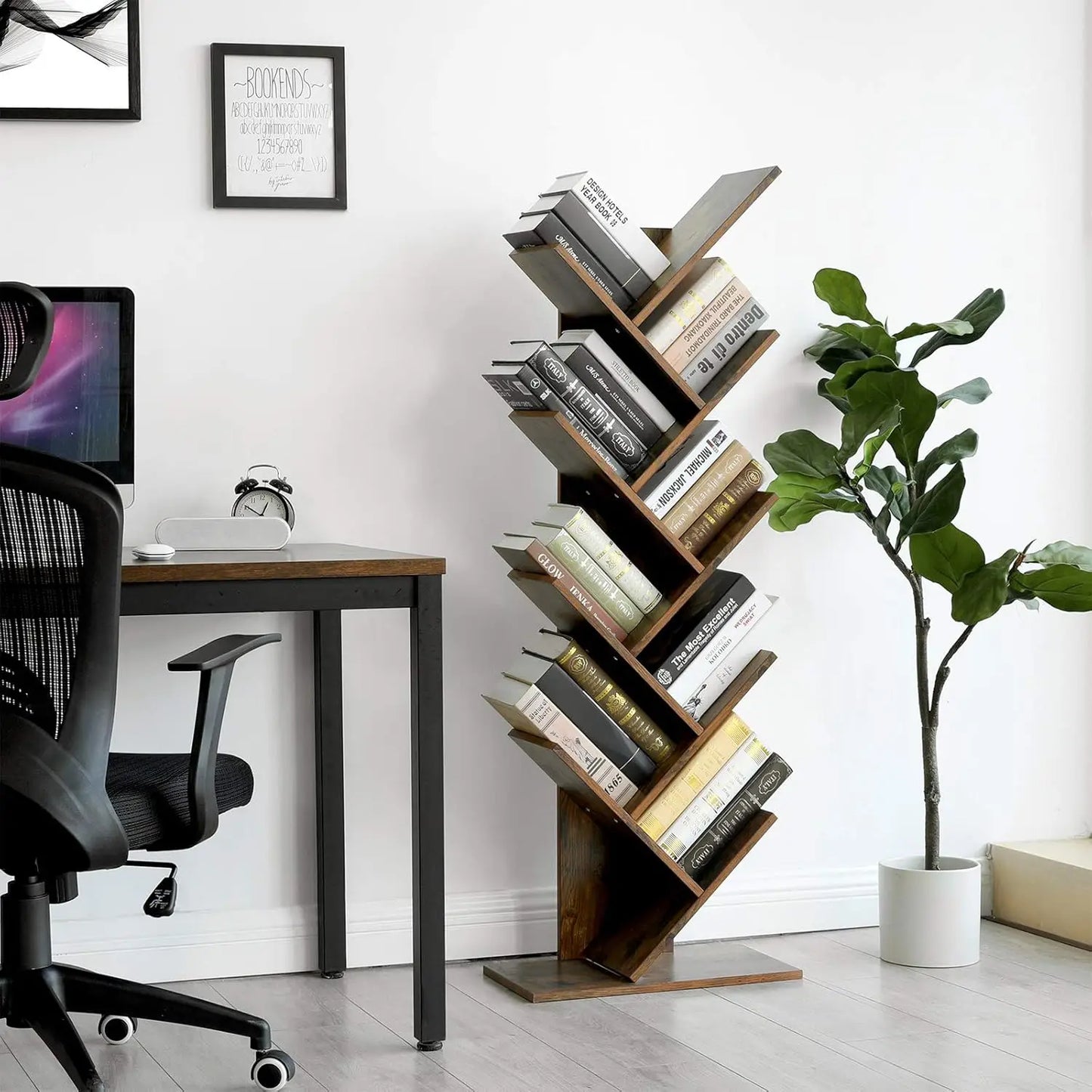 Tree Shaped Bookshelves