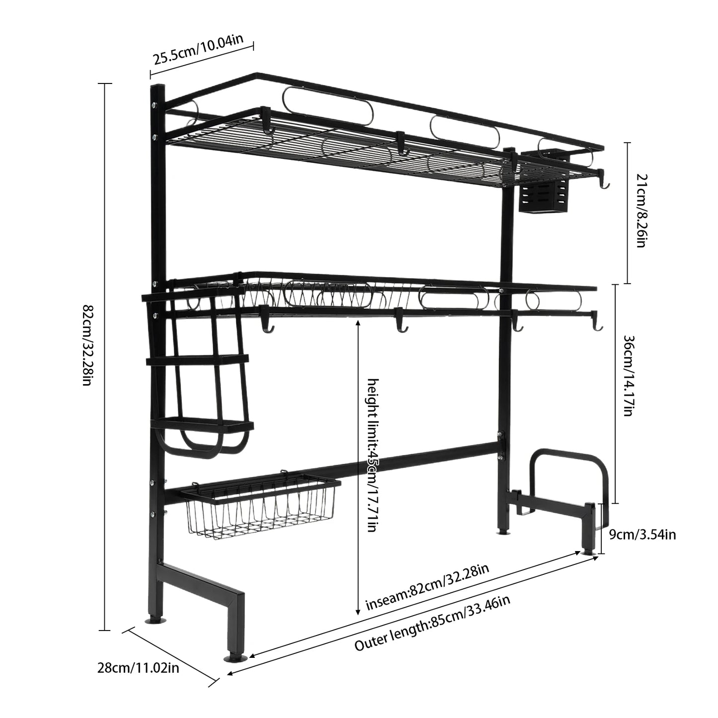 Over-Sink Drying Rack