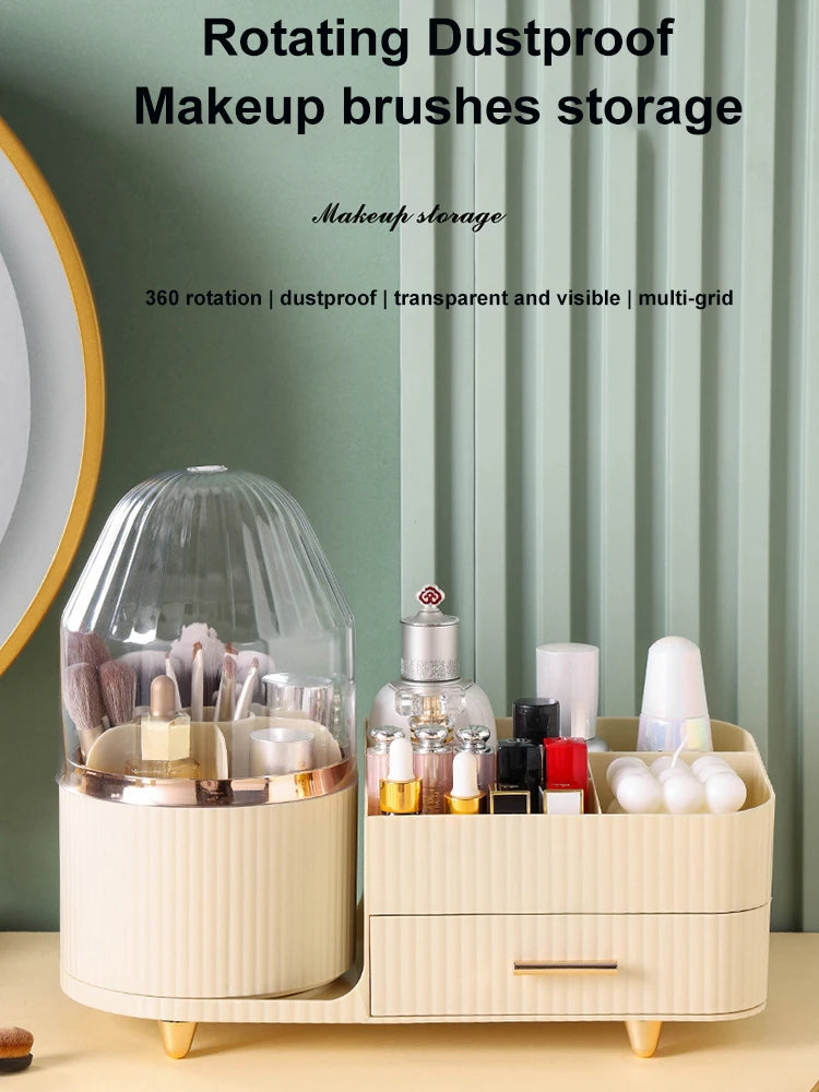 360° Rotating Cosmetic Storage Box