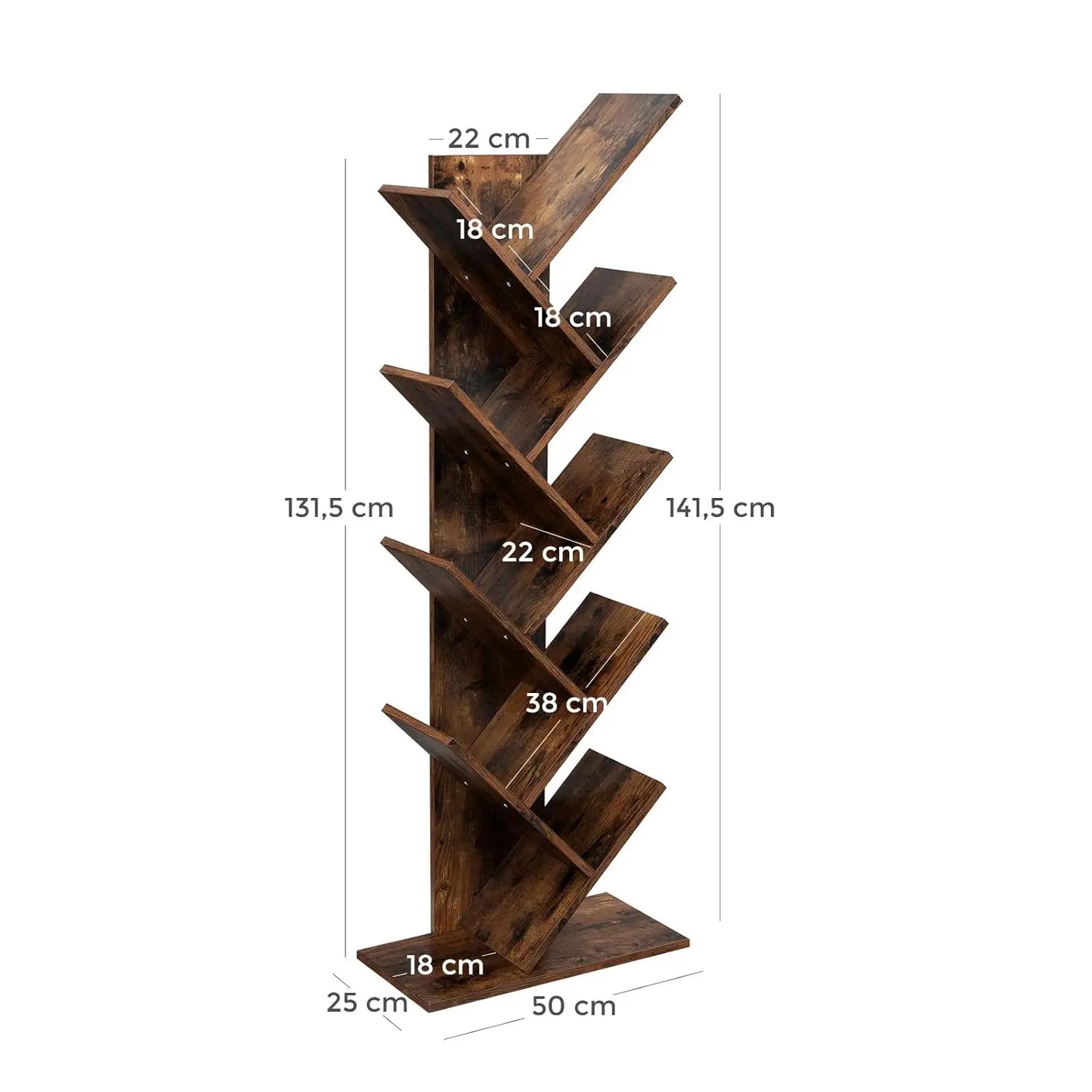 Tree Shaped Bookshelves