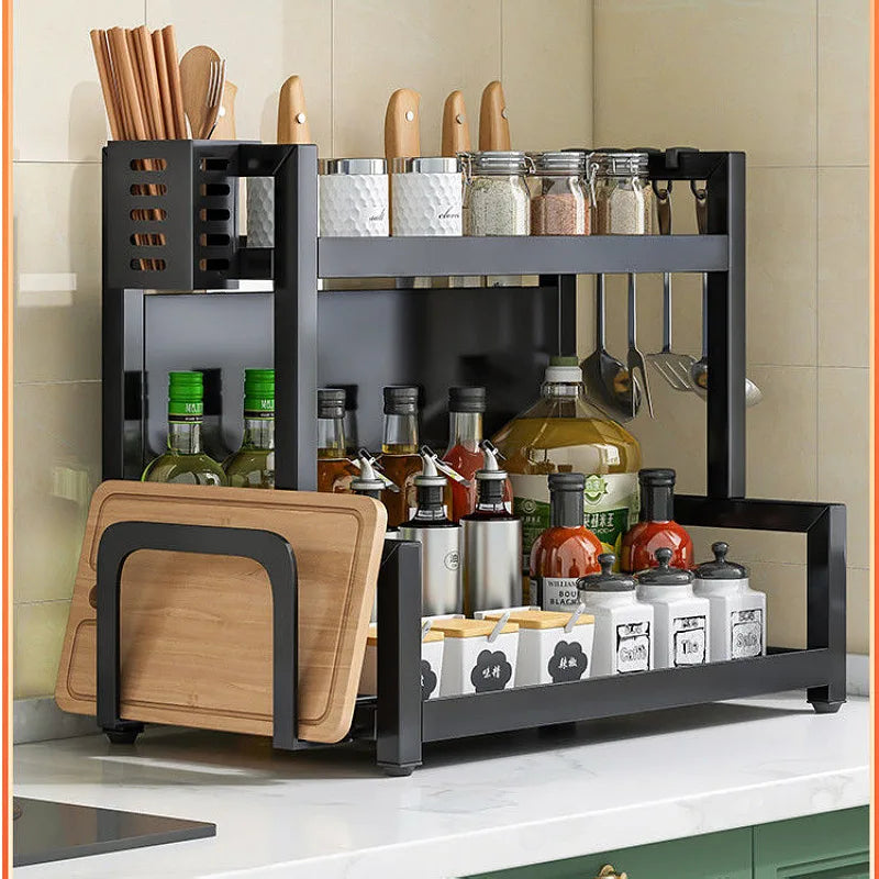 2/3-Layer Spice Rack | Kitchen Organizer