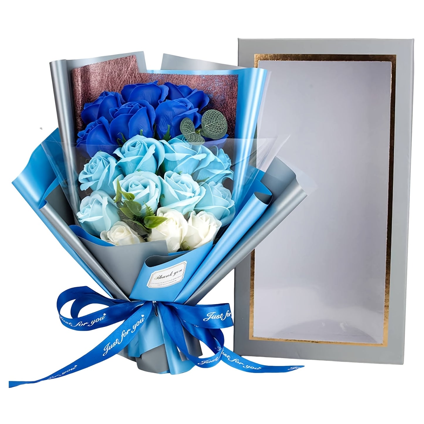 18-Piece Soap Rose Bouquet – Romantic Gift & Home Décor