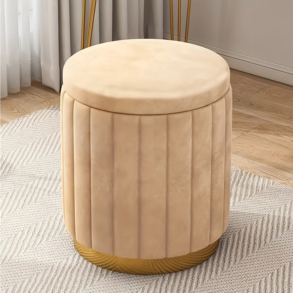 NordicMirror Round Ottoman