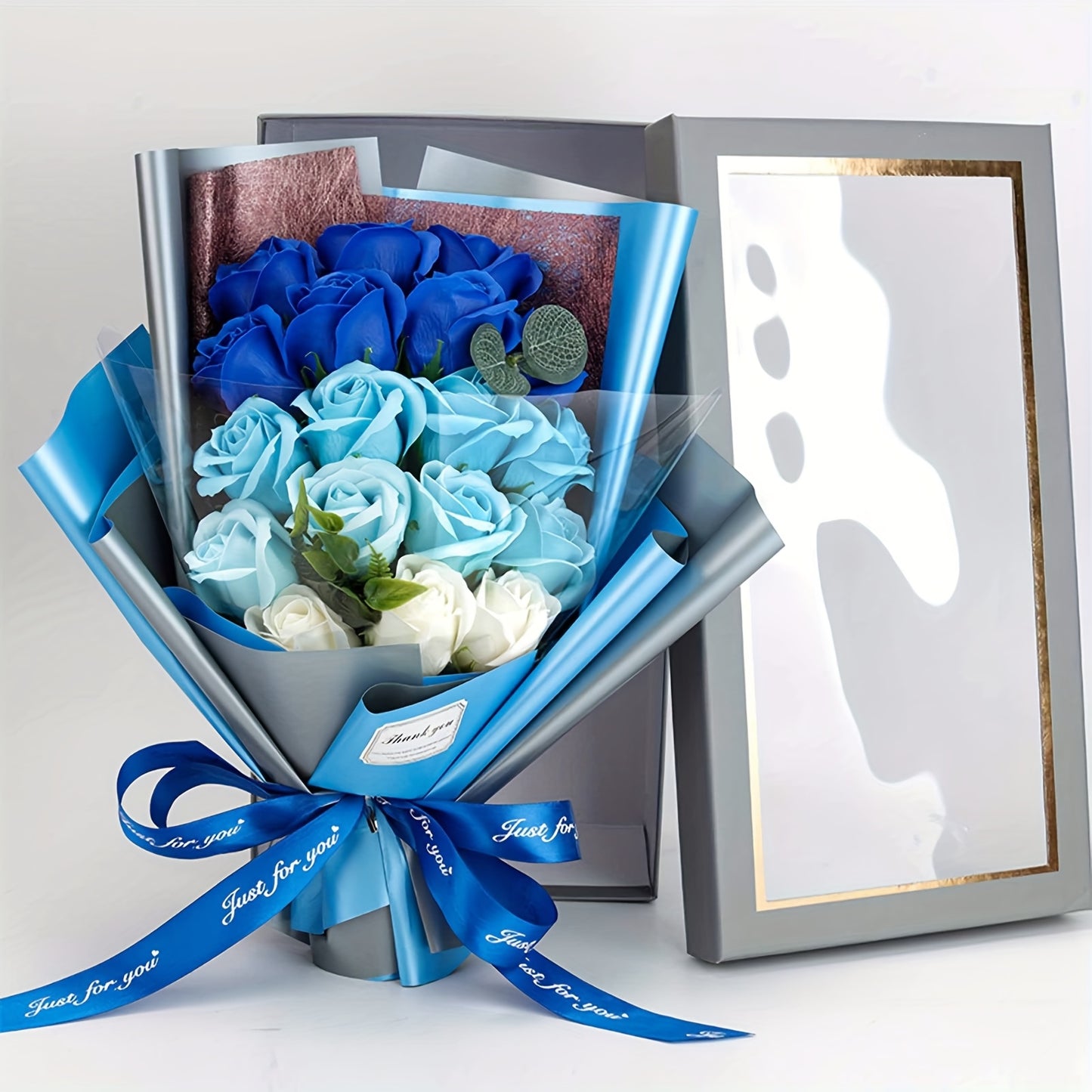 18-Piece Soap Rose Bouquet – Romantic Gift & Home Décor