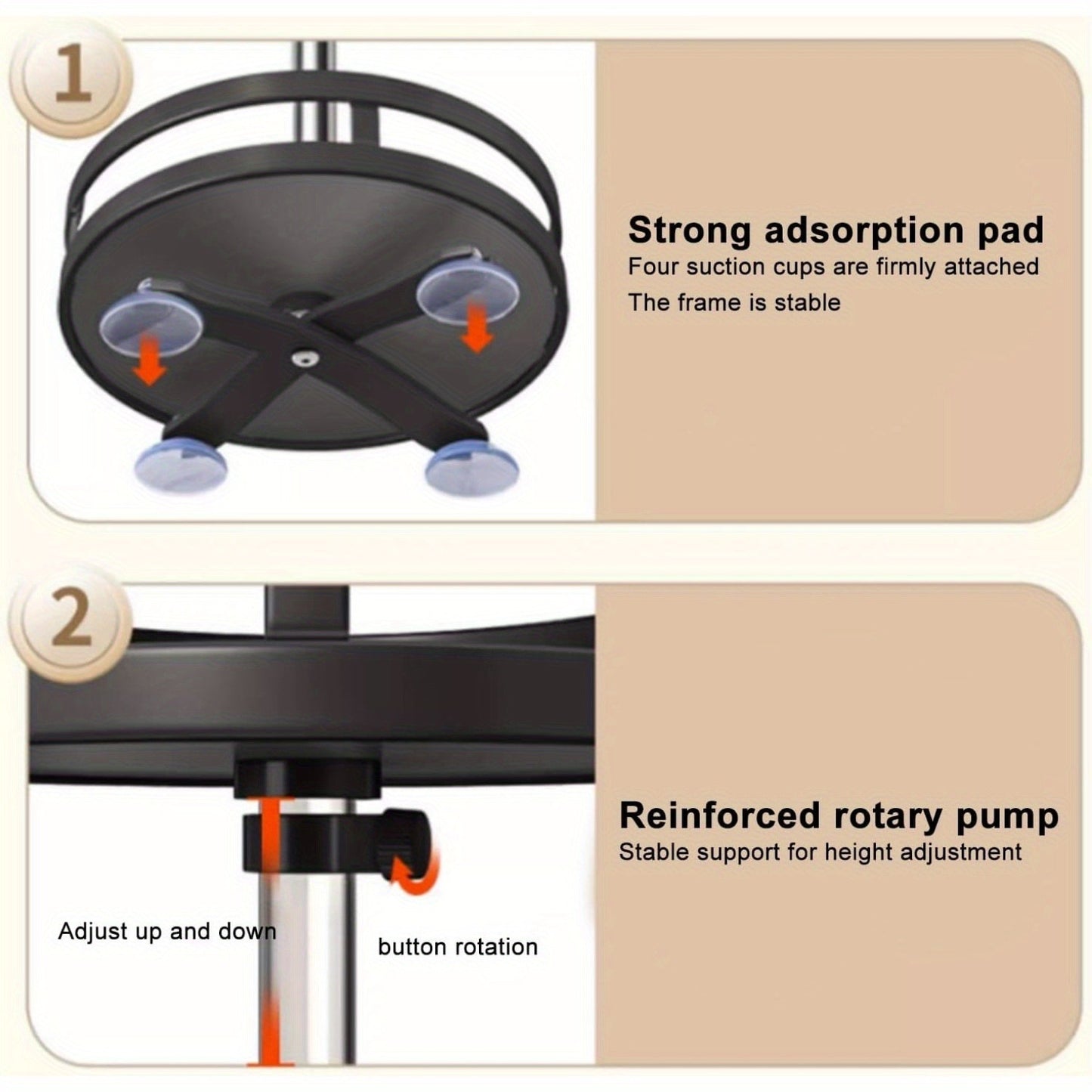 SpinStack 3-Tier Organizer