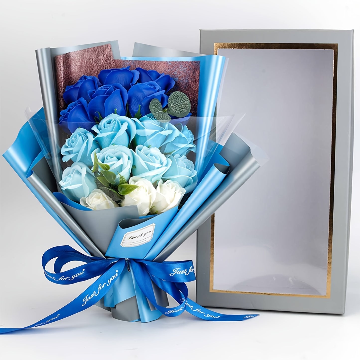 18-Piece Soap Rose Bouquet – Romantic Gift & Home Décor
