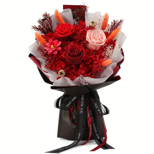 Everlasting Rose Bouquet – Timeless Gift & Home Décor