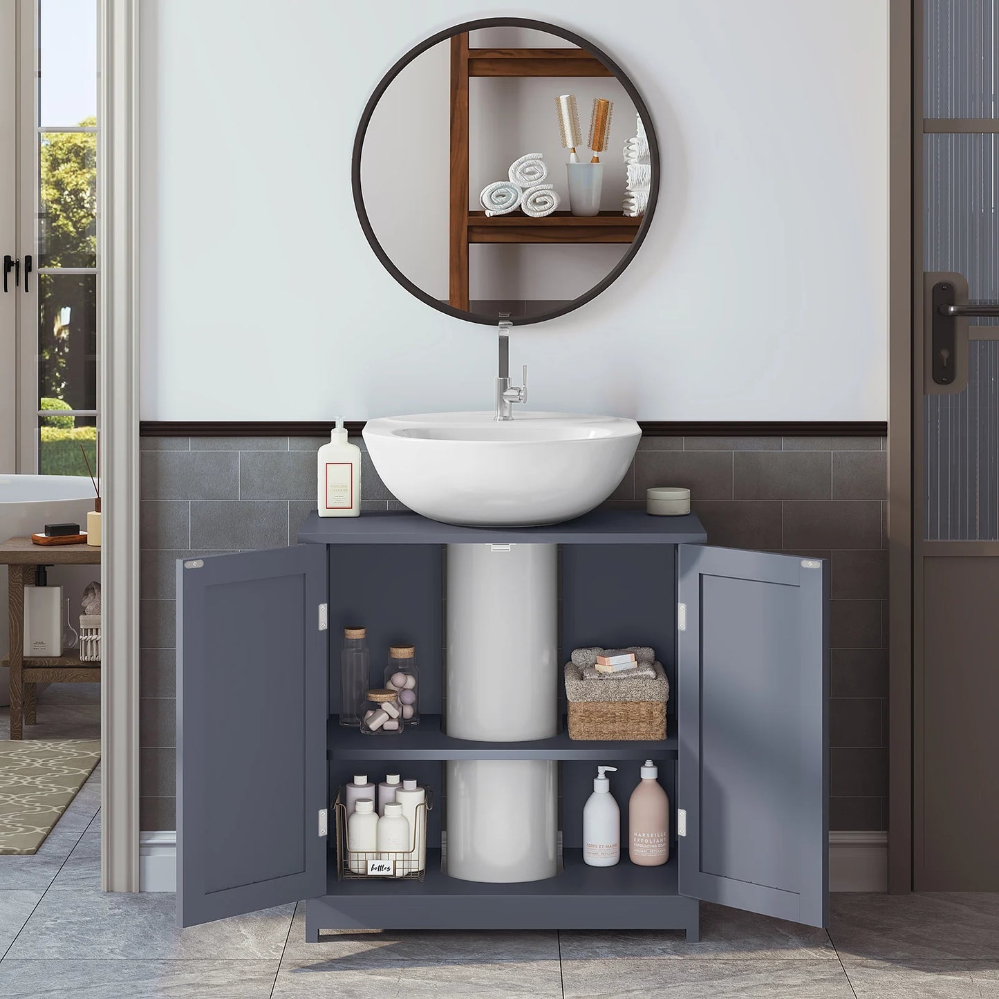 Under-Sink Bathroom Storage Cabinet