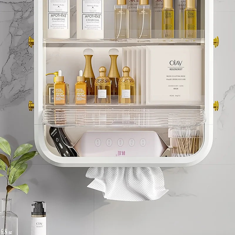 Hanging Makeup Organizer - Multifunctional Storage Shelf