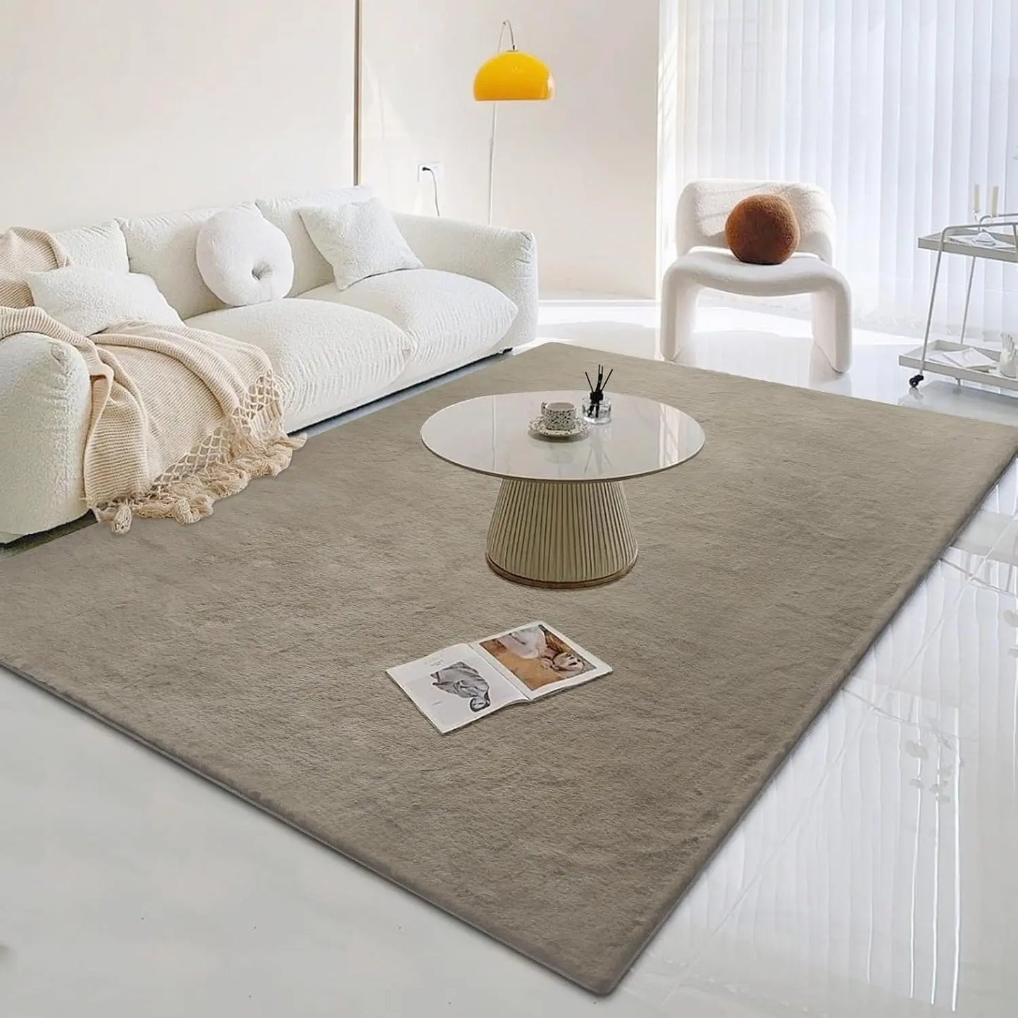 Luxury Plush Faux Fur Rug