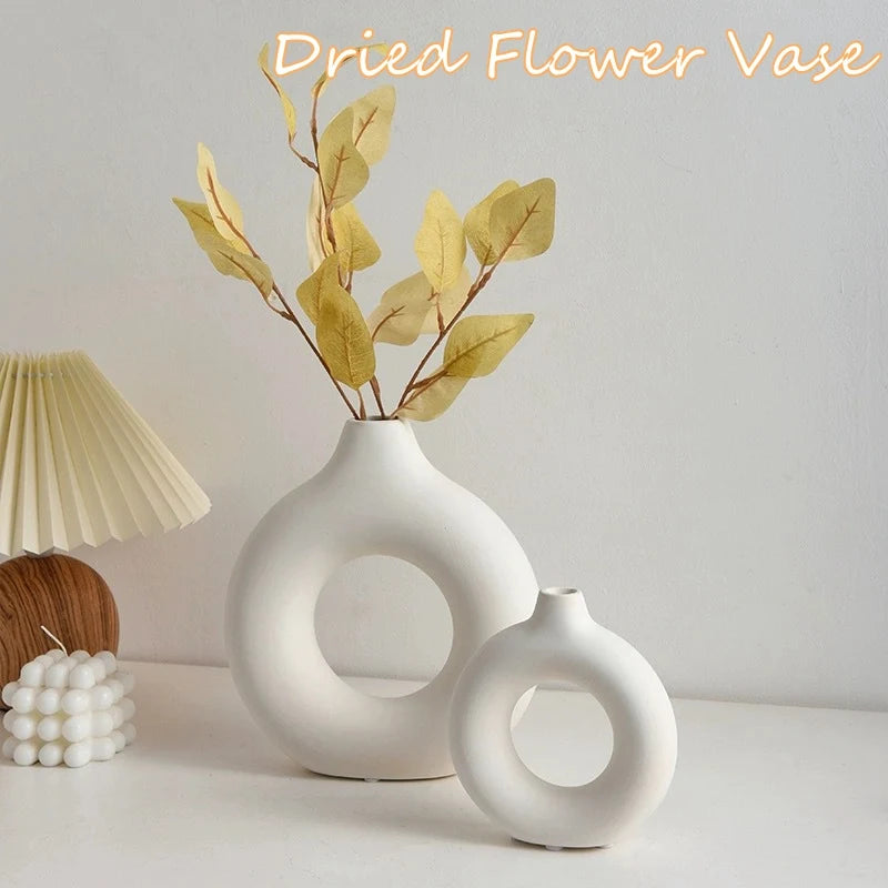 PureDonut Ceramic Vase