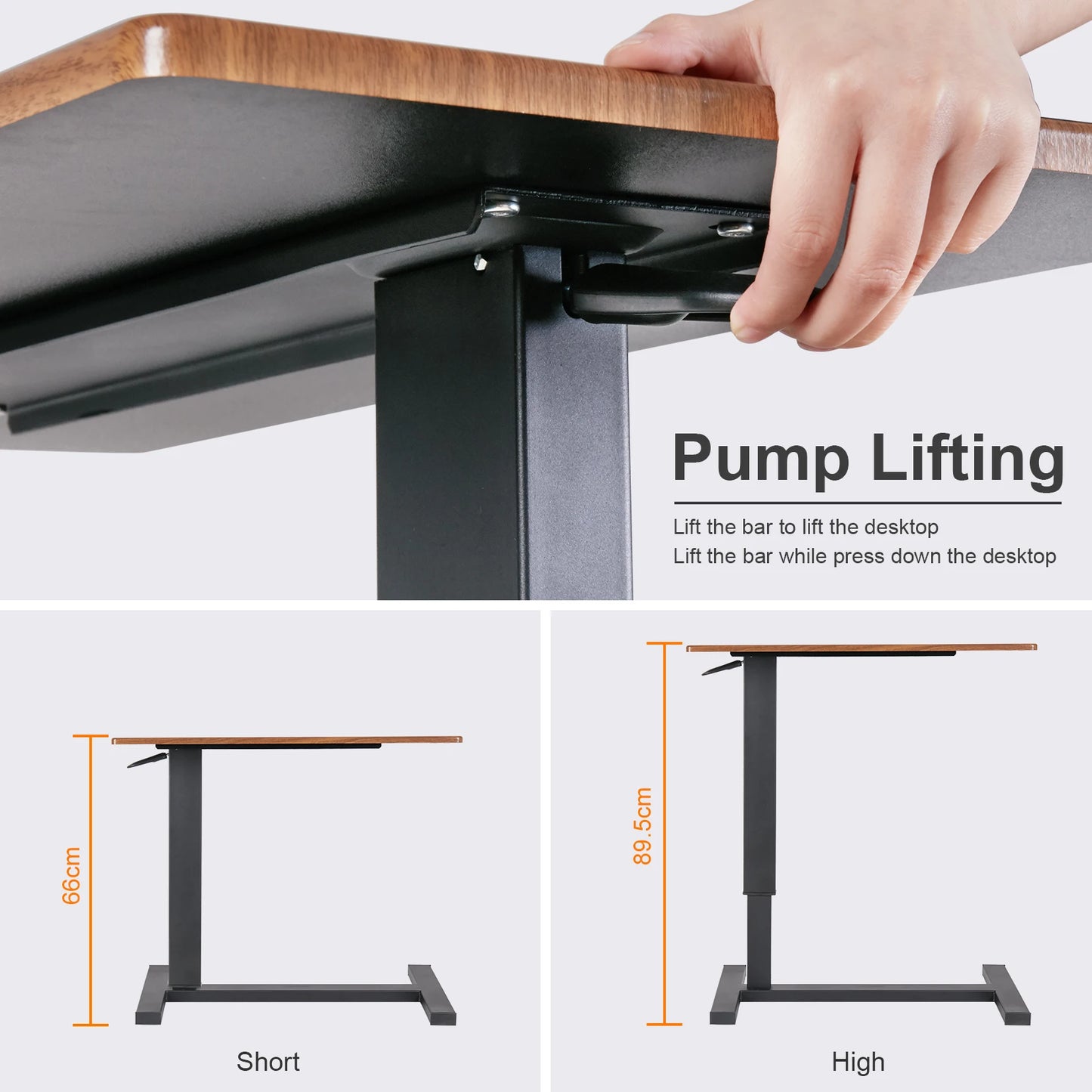 AdjustaCart Overbed Tafel