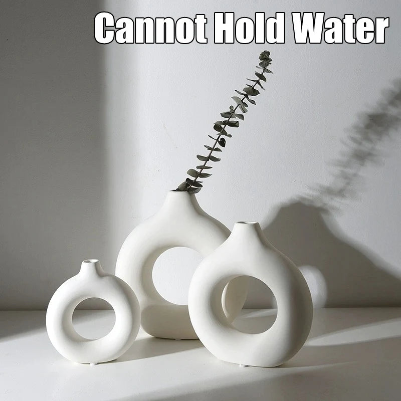 PureDonut Ceramic Vase