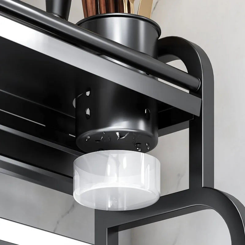 2 Layers Kitchen Storage Rack Stainless