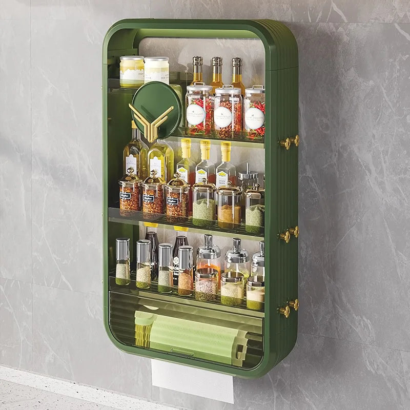Hanging Makeup Organizer - Multifunctional Storage Shelf
