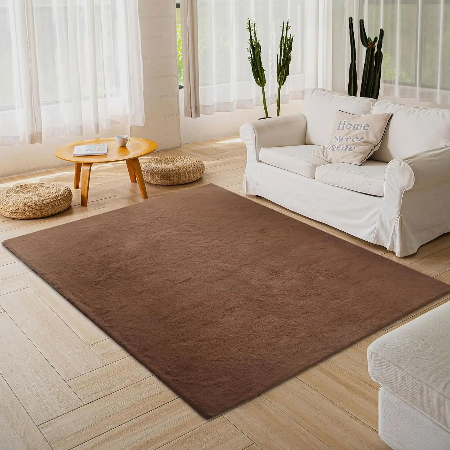 Luxury Plush Faux Fur Rug