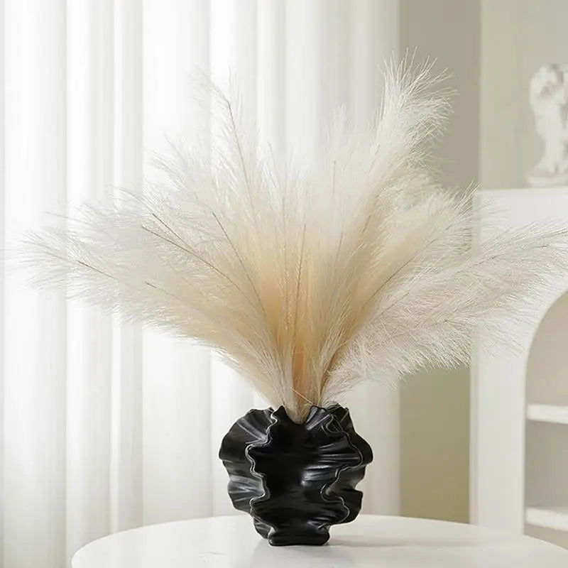 Modern Coral Ceramic Vase Decor