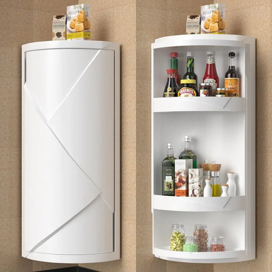 Rotating Kitchen Organizer Shelf