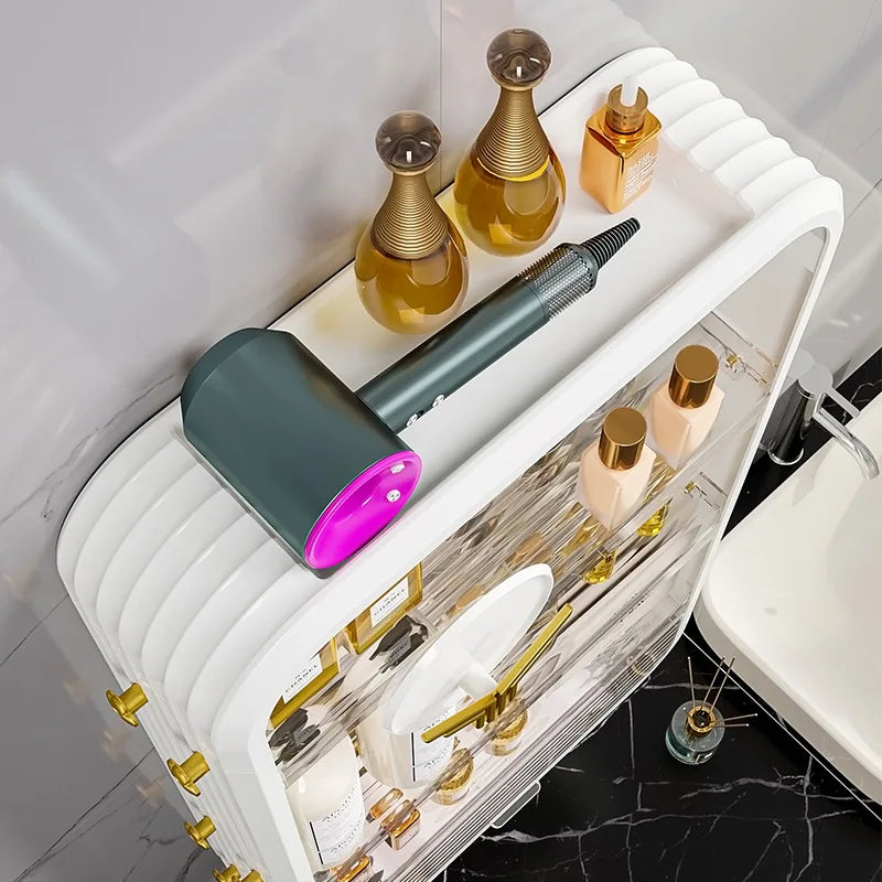 Hanging Makeup Organizer - Multifunctional Storage Shelf