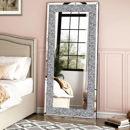 CrystalGlow XXL Wandspiegel