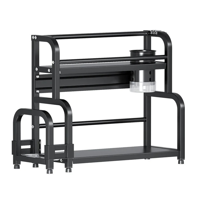 2 Layers Kitchen Storage Rack Stainless