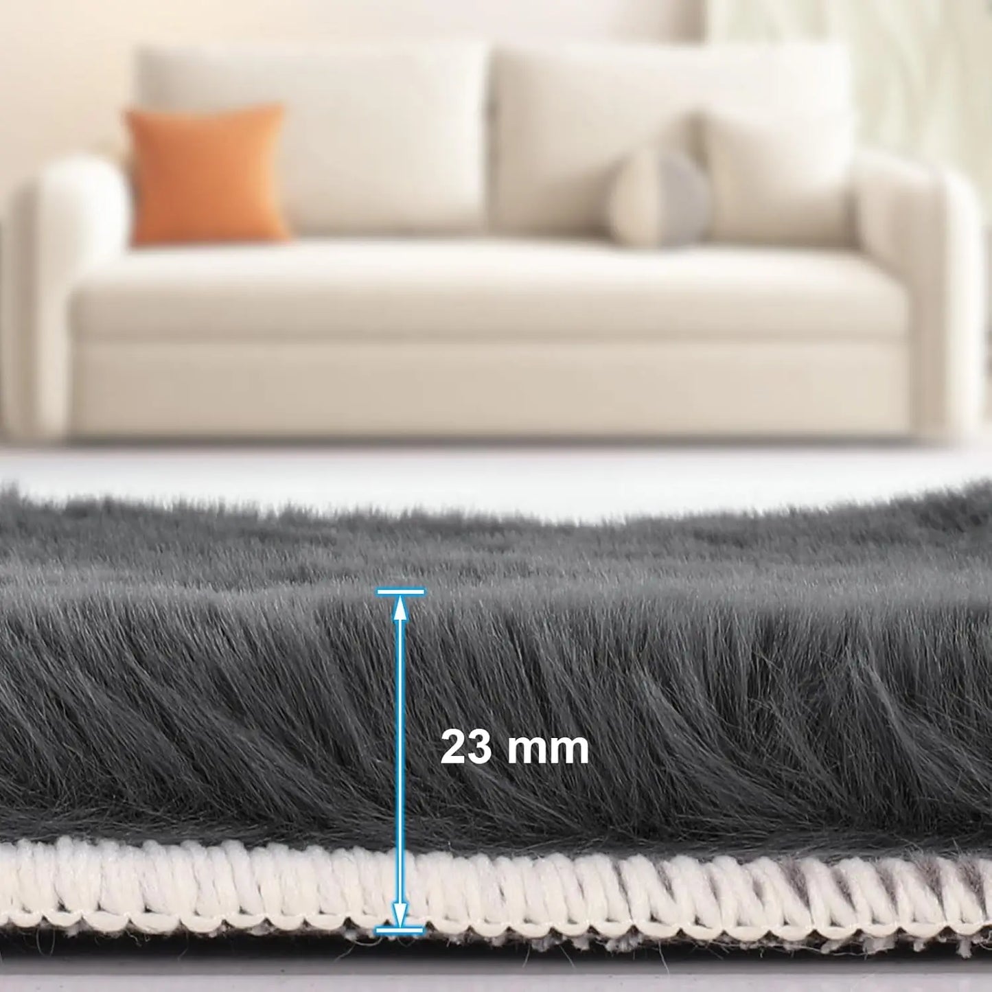 Luxury Plush Faux Fur Rug
