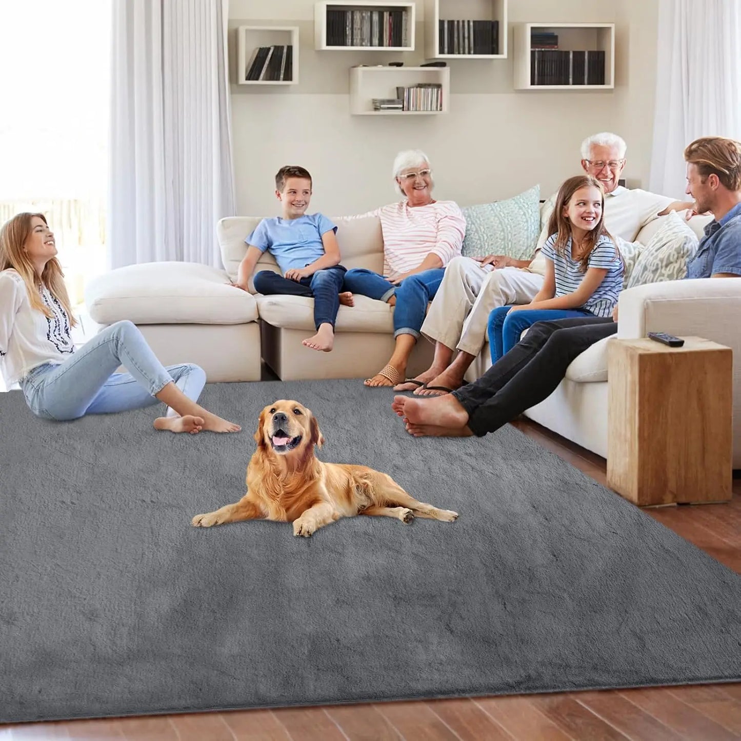 Luxury Plush Faux Fur Rug