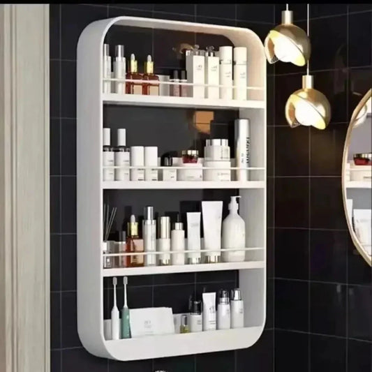 Wall-Mounted Bathroom & Kitchen Storage Shelf