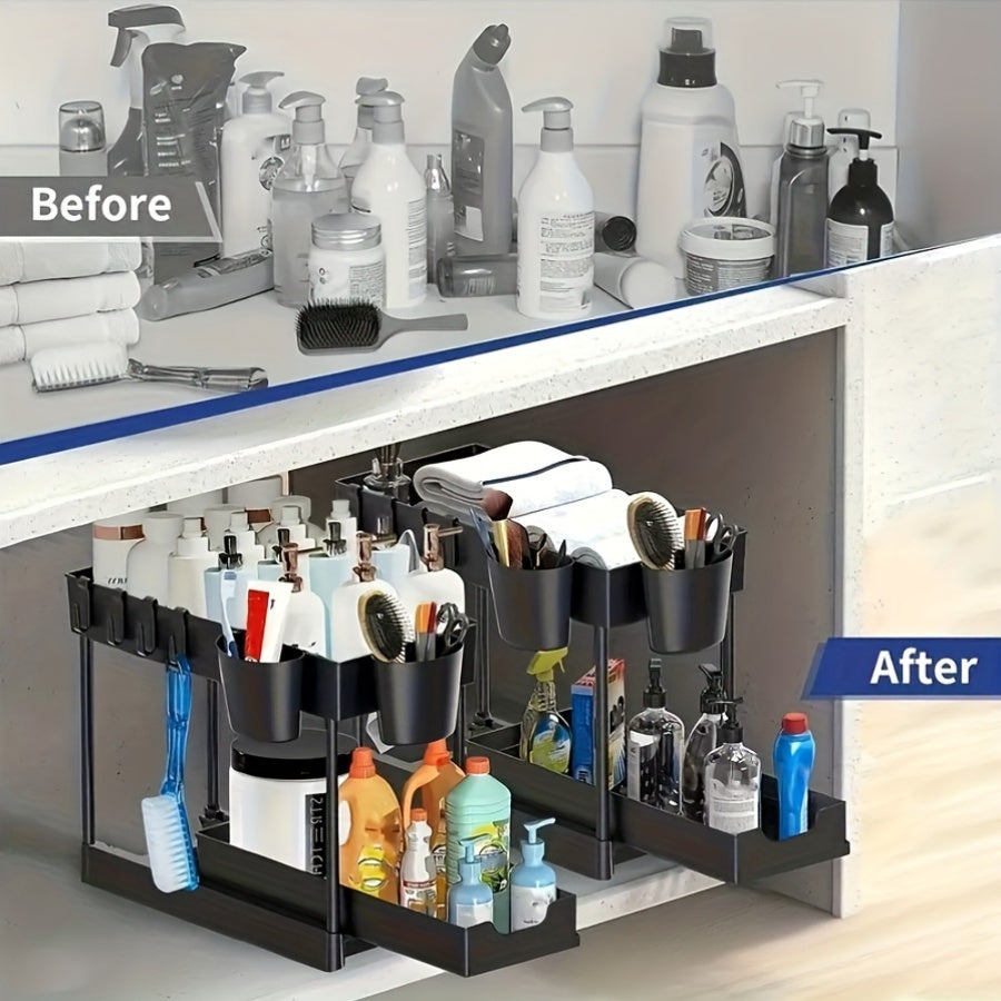 Kitchen Sink Organizer Rack
