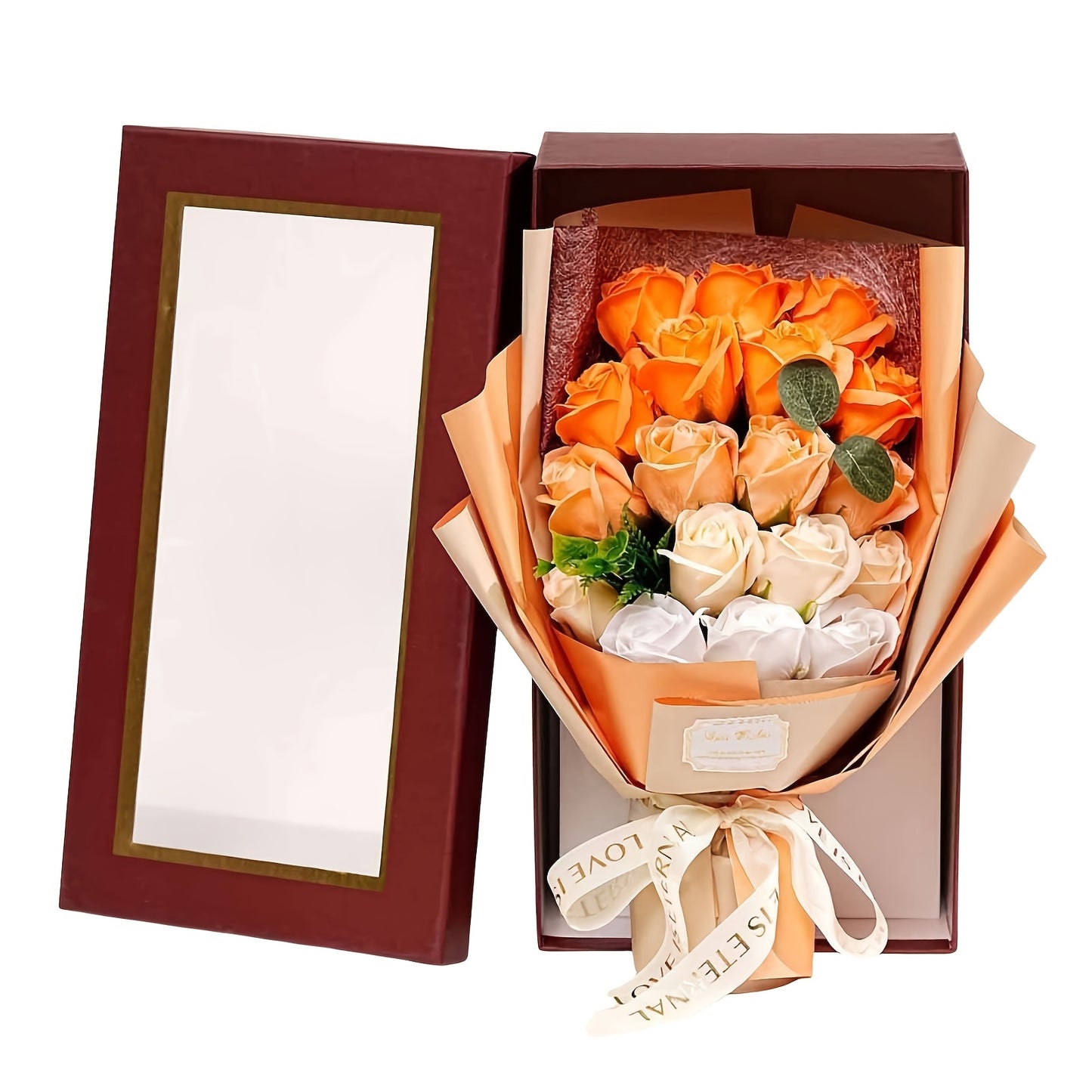 18-Piece Soap Rose Bouquet – Romantic Gift & Home Décor